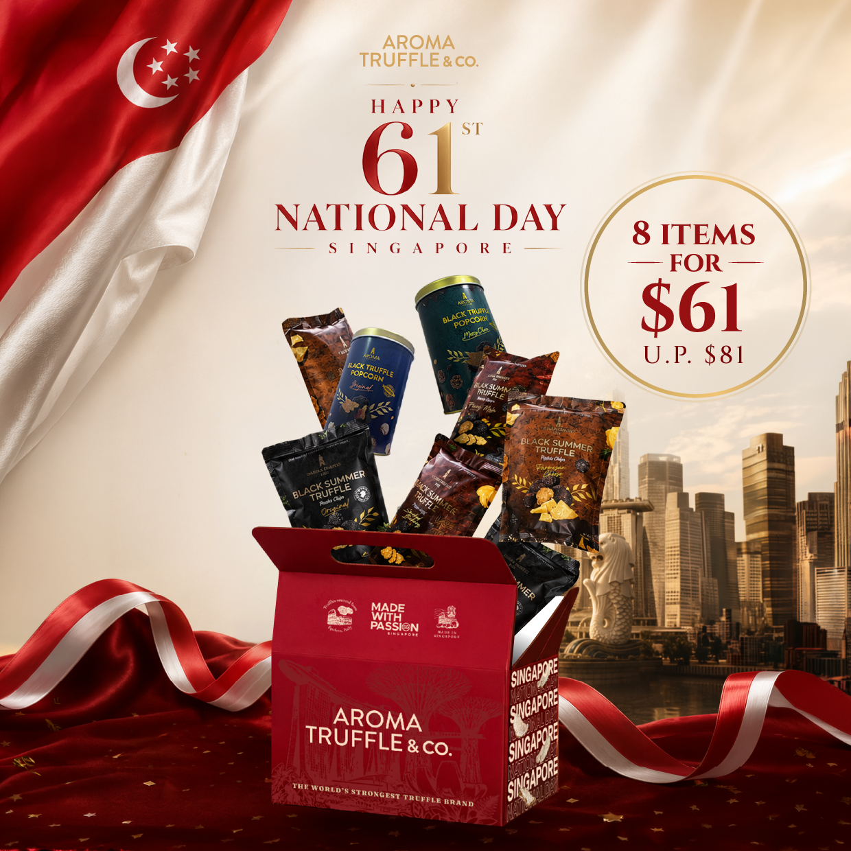 NDP Bundle: 8 Truffle Snacks for $61 (U.P. $81)