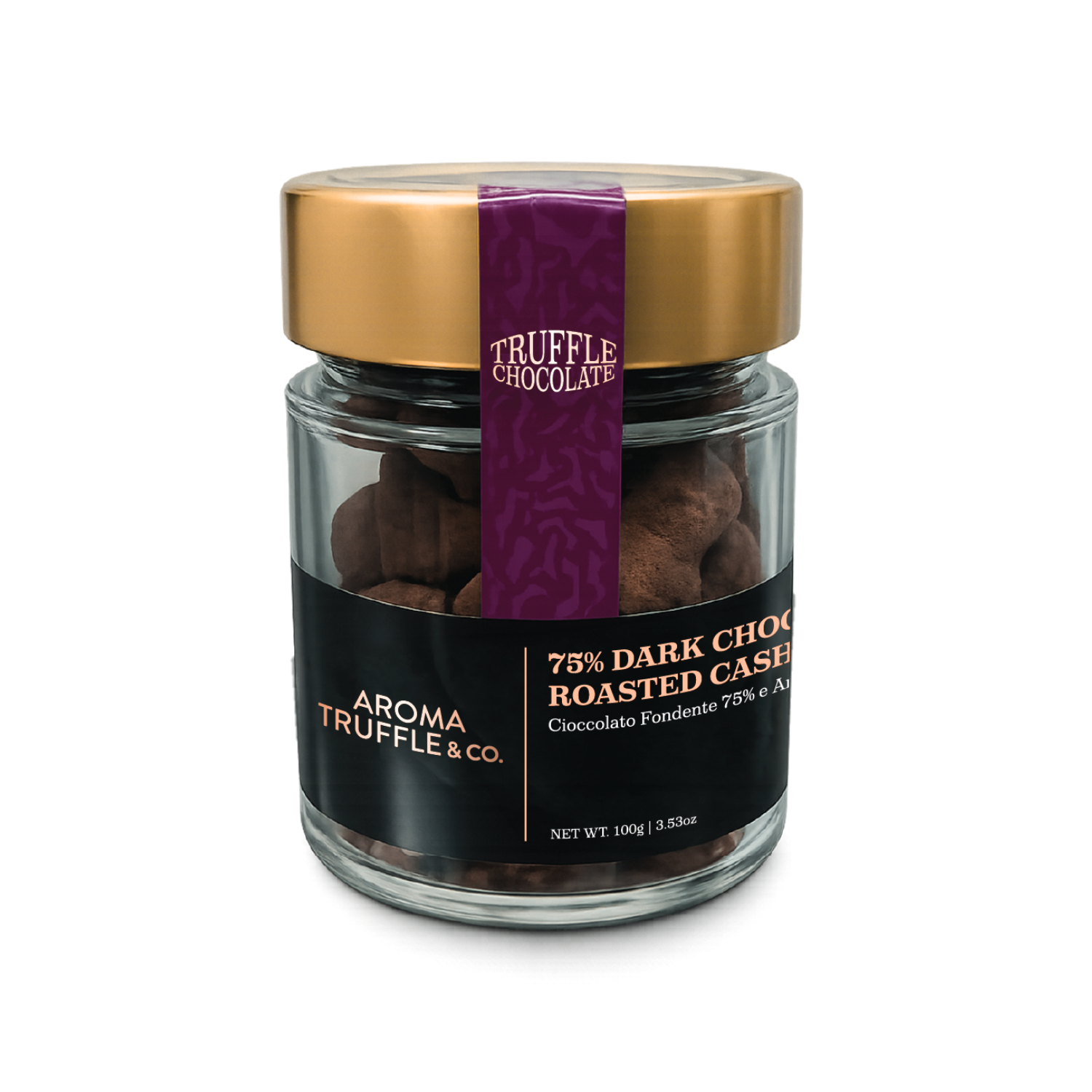 75% Dark Chocolate Roasted Cashew
