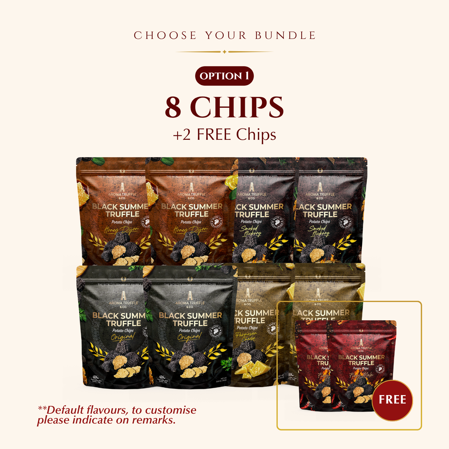SG61 Exclusive | 8 Chips + 2 FREE Chips