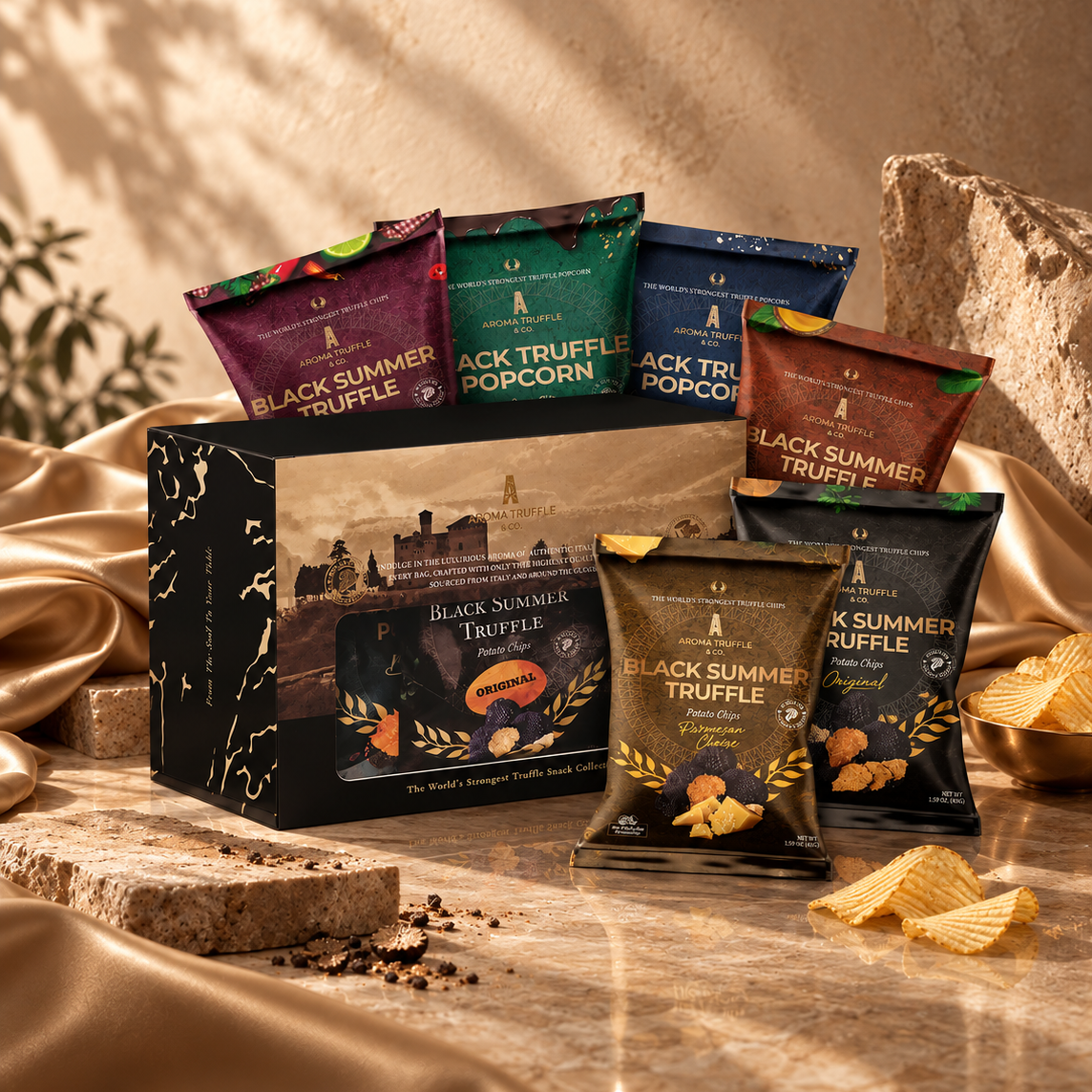 The Truffle Discovery Gift Box | 6 or 7-Flavor Luxury Tasting Flight